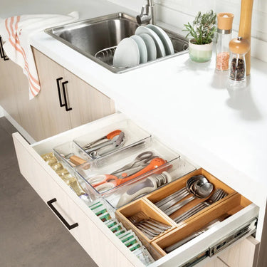 Organizador Cajón Multiusos Cocina Baño Escritorio Cubiertos