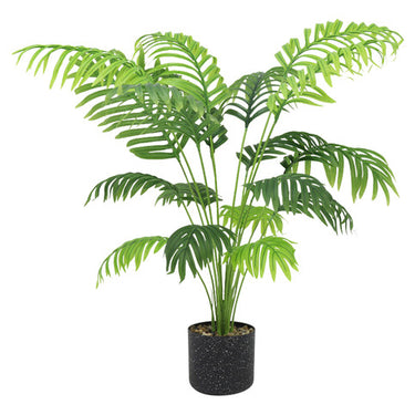 Planta Artificial Palmera Con Maceta Decoración Altura 90 Cm