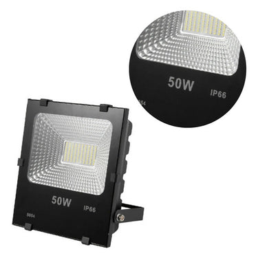 Foco Reflector Led 50w Ip66 Exterior Jardin Patio Calidad