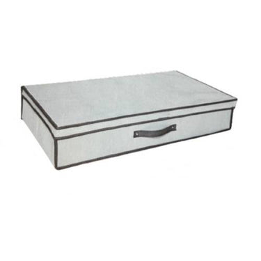 Caja Organizadora De Tela Rígida Con Tapa 80x45x15cm